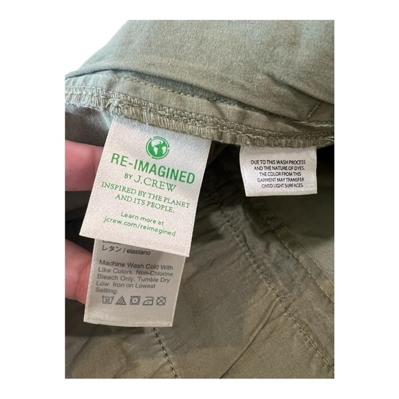 J. Crew Olive Sand 5" new stretch classic chino short in Plus Size 24 H5807 NEW - Picture 5 of 16